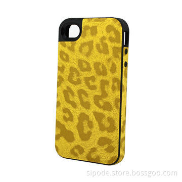 Special design TPU leather case for iPhone 4s